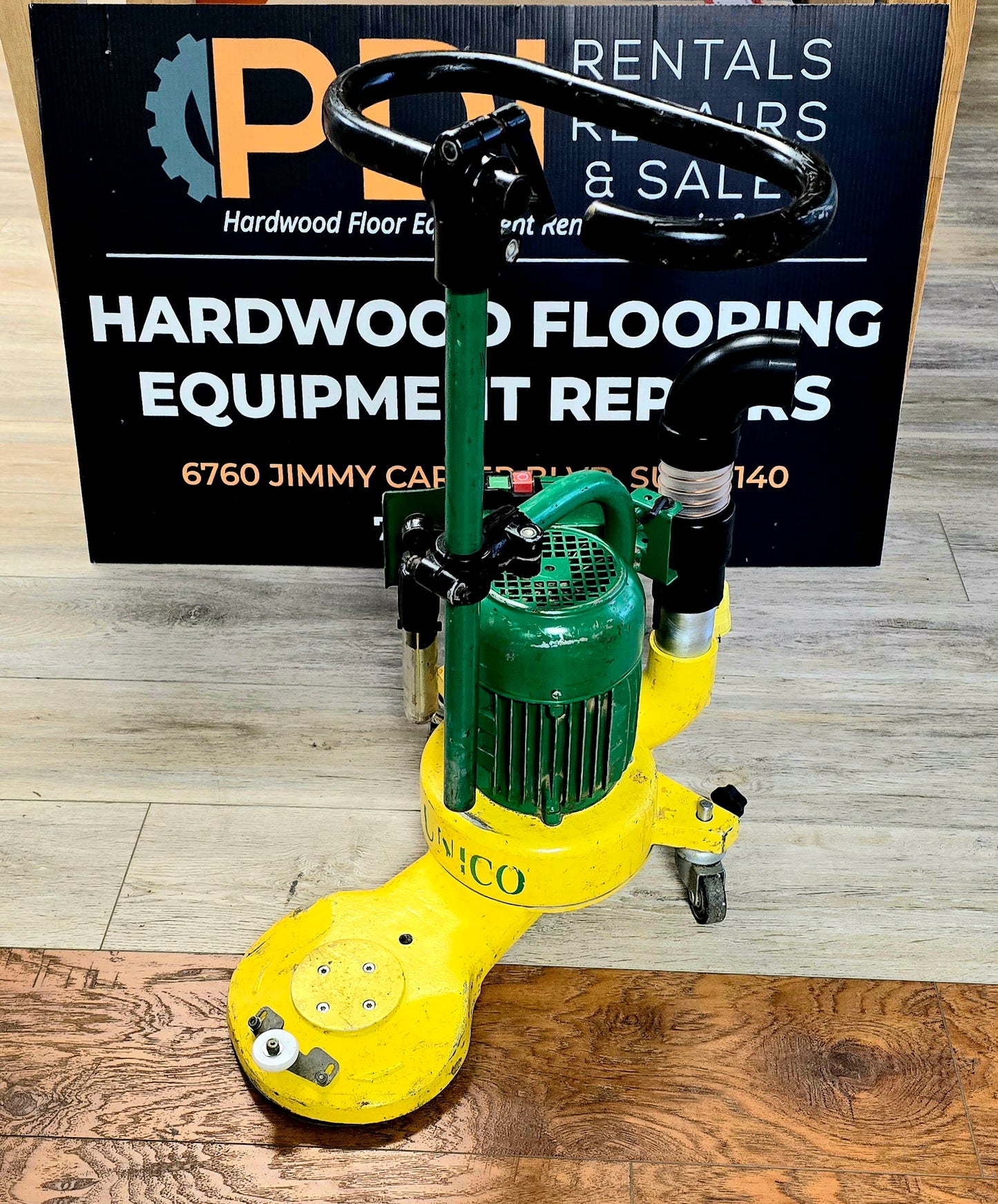 Used Lagler Unico 7" Edger w/ medium extension