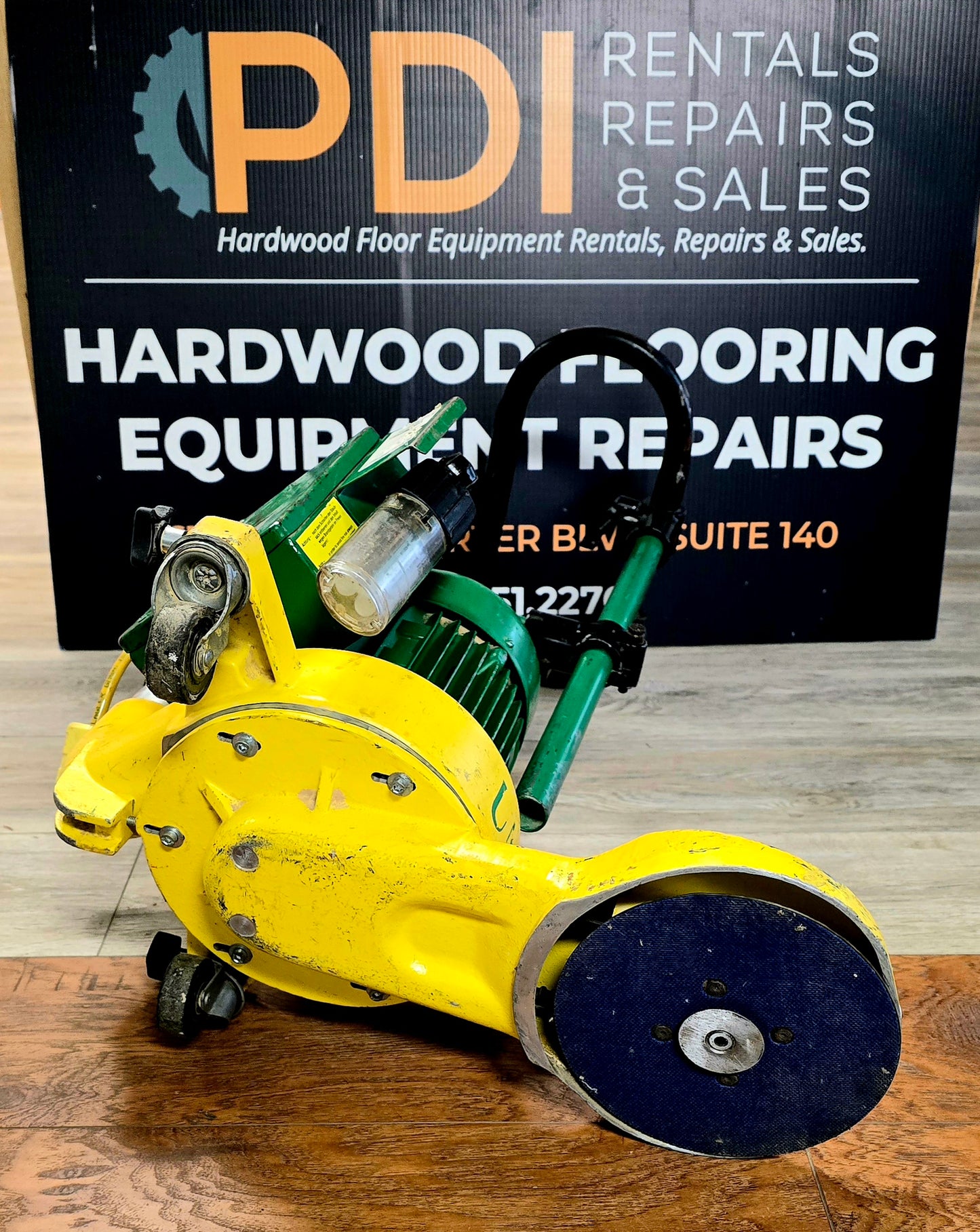 Used Lagler Unico 7" Edger w/ medium extension