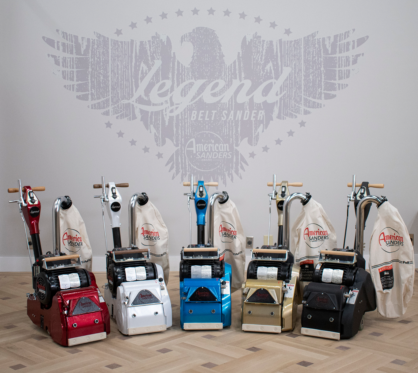 American Sanders Legend - 8” Belt Sander, 230V/60Hz