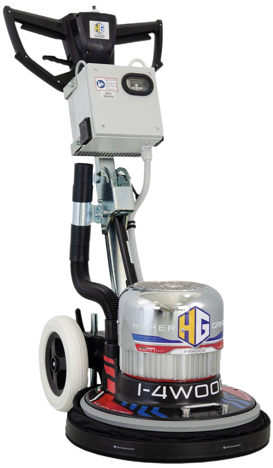 Hyper Grinder I-4Wood 4 Head Planetary Multi Sander Machine w/ Weight and Halo Light