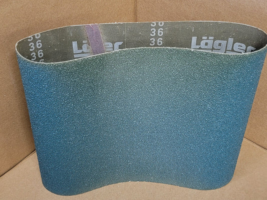 Lagler Super Hummel 12" Sanding Belt 36grit